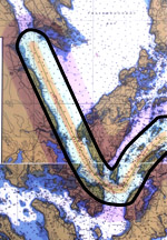 Downeast LNG ship thermal hazard zone