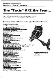 The Facts Are the Fear...