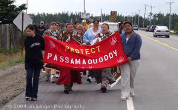 Marching on Route 190