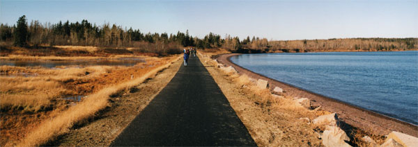 Panorama along Sipayik Walking Trail