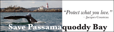 Save Passamaquoddy Bay bookmark