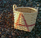 Herring scale basket