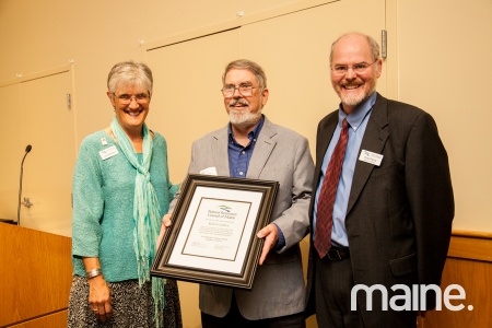 Award presentation photograph